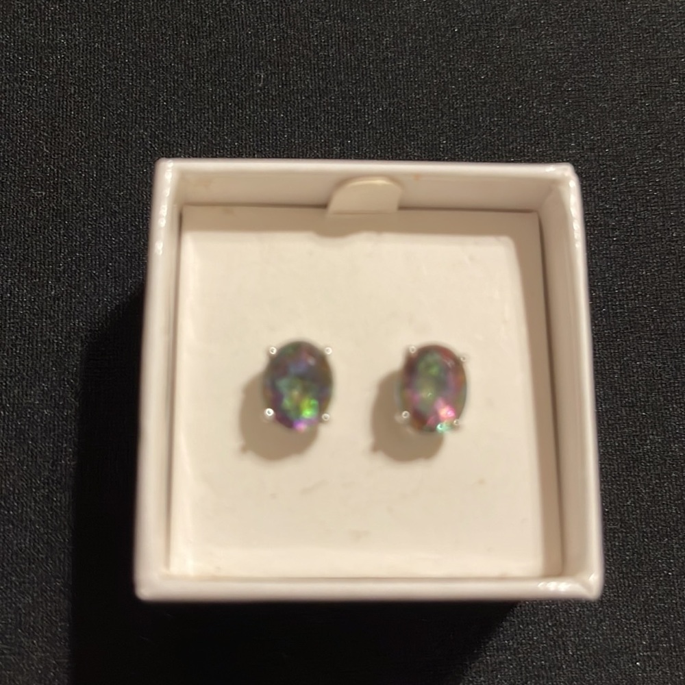 Mystic Topaz Earrings